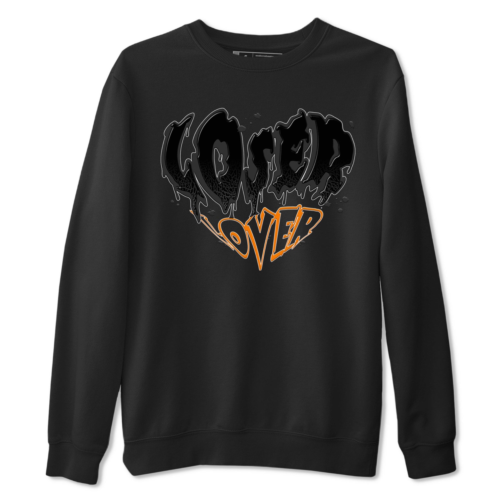 Air Jordan 3 Retro Fear shirt to match jordans Melting Loser Lover sneaker tees AJ3 Fear SNRT Sneaker Tees Sneaker Matching Cotton Shirt unisex cotton Black 2 crew neck shirt