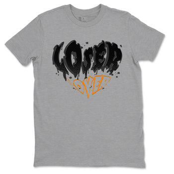Air Jordan 3 Retro Fear shirt to match jordans Melting Loser Lover sneaker tees AJ3 Fear SNRT Sneaker Tees Sneaker Matching Cotton Shirt unisex cotton Heather Grey 2 crew neck shirt