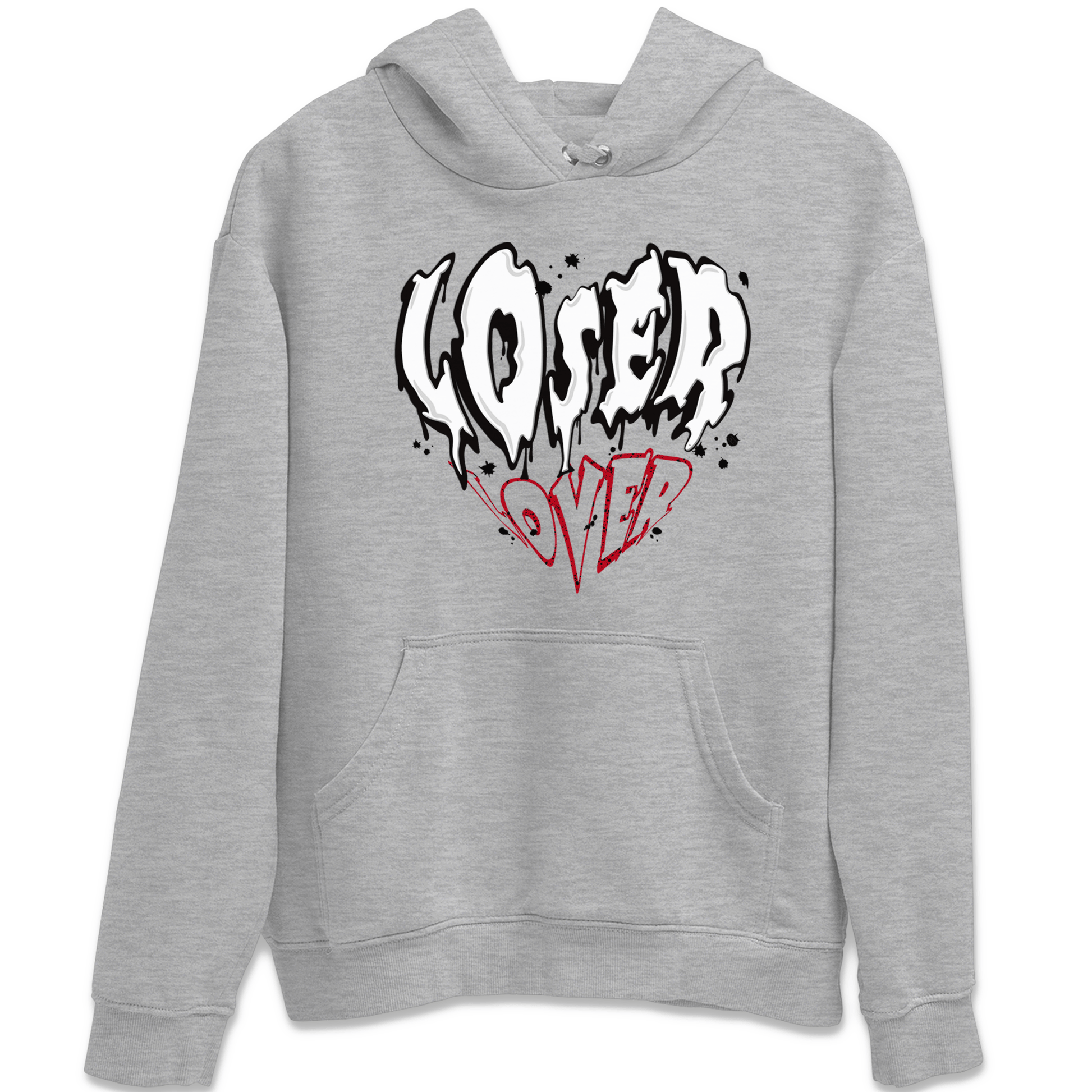 Red Cement 4 shirt to match jordans Melting Loser Lover sneaker tees Air Jordan 4 Red Cement SNRT Sneaker Release Tees Unisex Heather Grey 2 T-Shirt