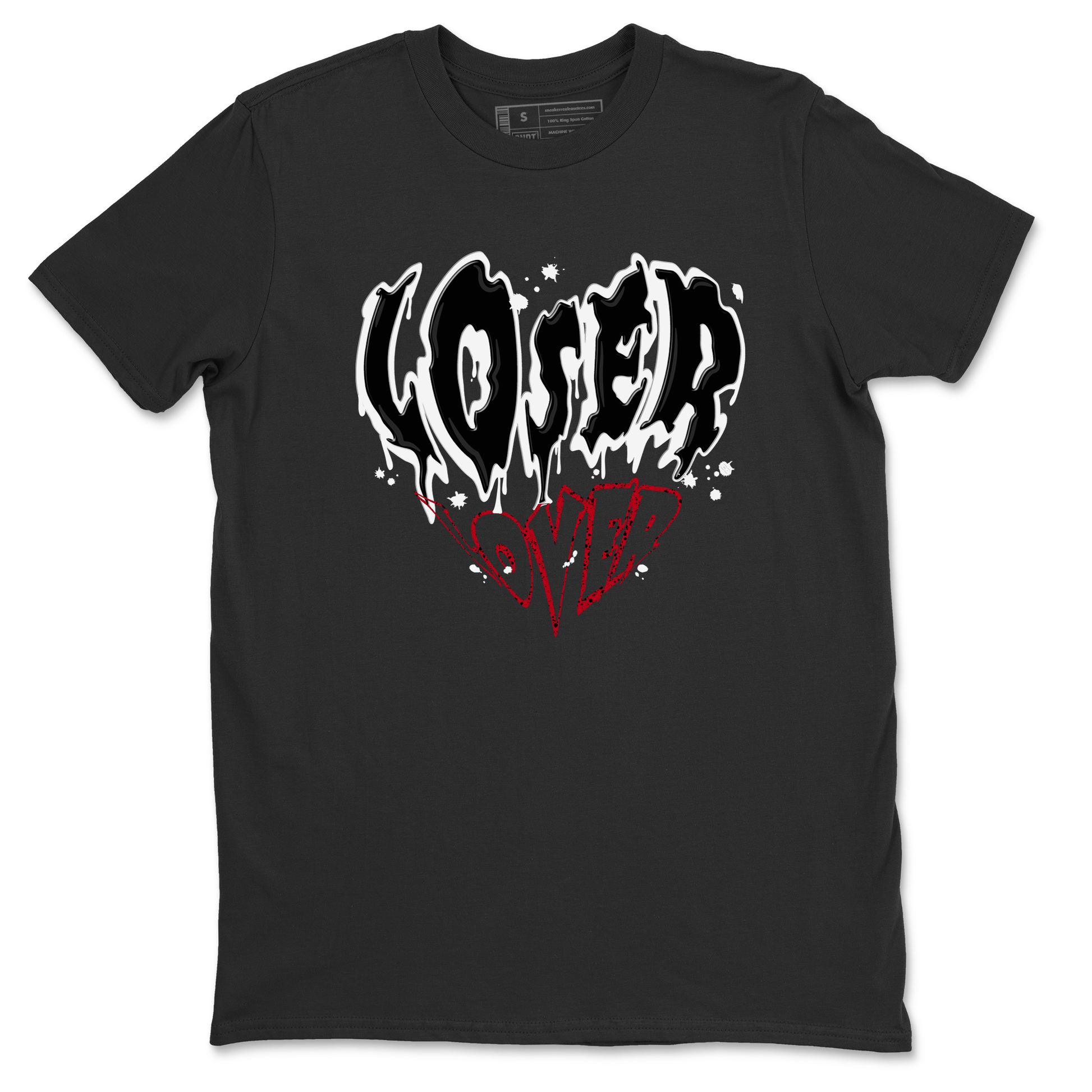 Red Cement 4 shirt to match jordans Melting Loser Lover sneaker tees Air Jordan 4 Red Cement SNRT Sneaker Release Tees Unisex Black 2 T-Shirt