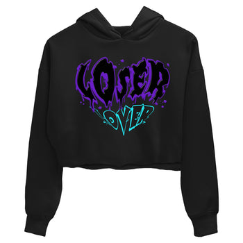 6s Aqua shirt to match jordans Melting Loser Lover sneaker tees Air Jordan 6 Aqua SNRT Sneaker Release Tees Black 2 Crop T-Shirt