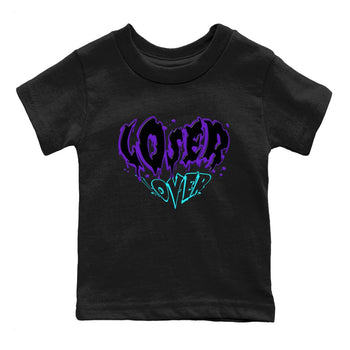 6s Aqua shirt to match jordans Melting Loser Lover sneaker tees Air Jordan 6 Aqua SNRT Sneaker Release Tees Baby Toddler Black 2 T-Shirt