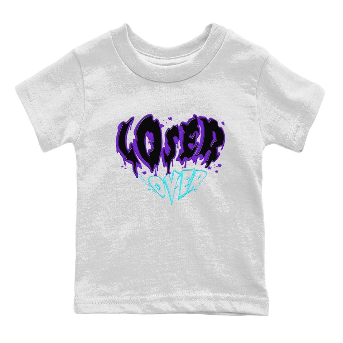 6s Aqua shirt to match jordans Melting Loser Lover sneaker tees Air Jordan 6 Aqua SNRT Sneaker Release Tees Baby Toddler White 2 T-Shirt