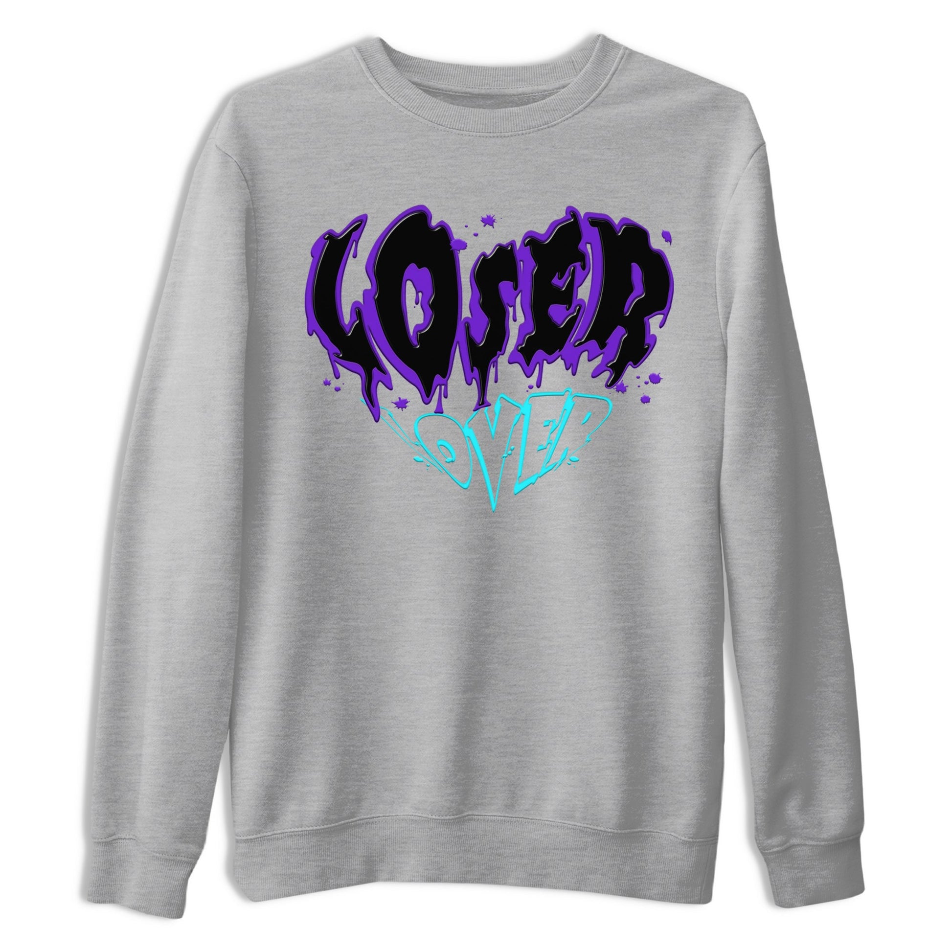 6s Aqua shirt to match jordans Melting Loser Lover sneaker tees Air Jordan 6 Aqua SNRT Sneaker Release Tees Unisex Heather Grey 2 T-Shirt