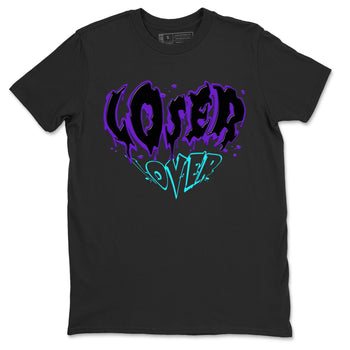 6s Aqua shirt to match jordans Melting Loser Lover sneaker tees Air Jordan 6 Aqua SNRT Sneaker Release Tees Unisex Black 2 T-Shirt