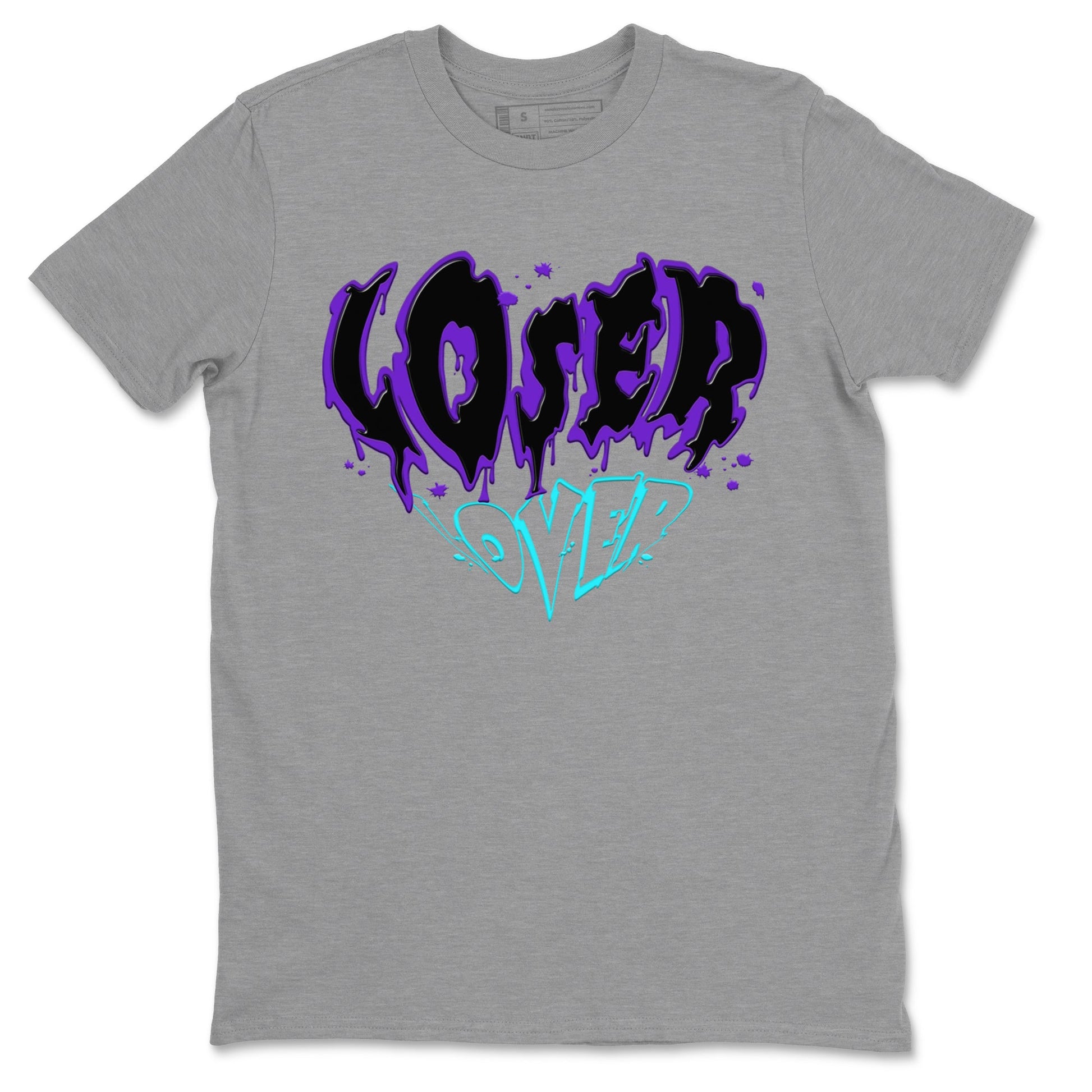 6s Aqua shirt to match jordans Melting Loser Lover sneaker tees Air Jordan 6 Aqua SNRT Sneaker Release Tees Unisex Heather Grey 2 T-Shirt