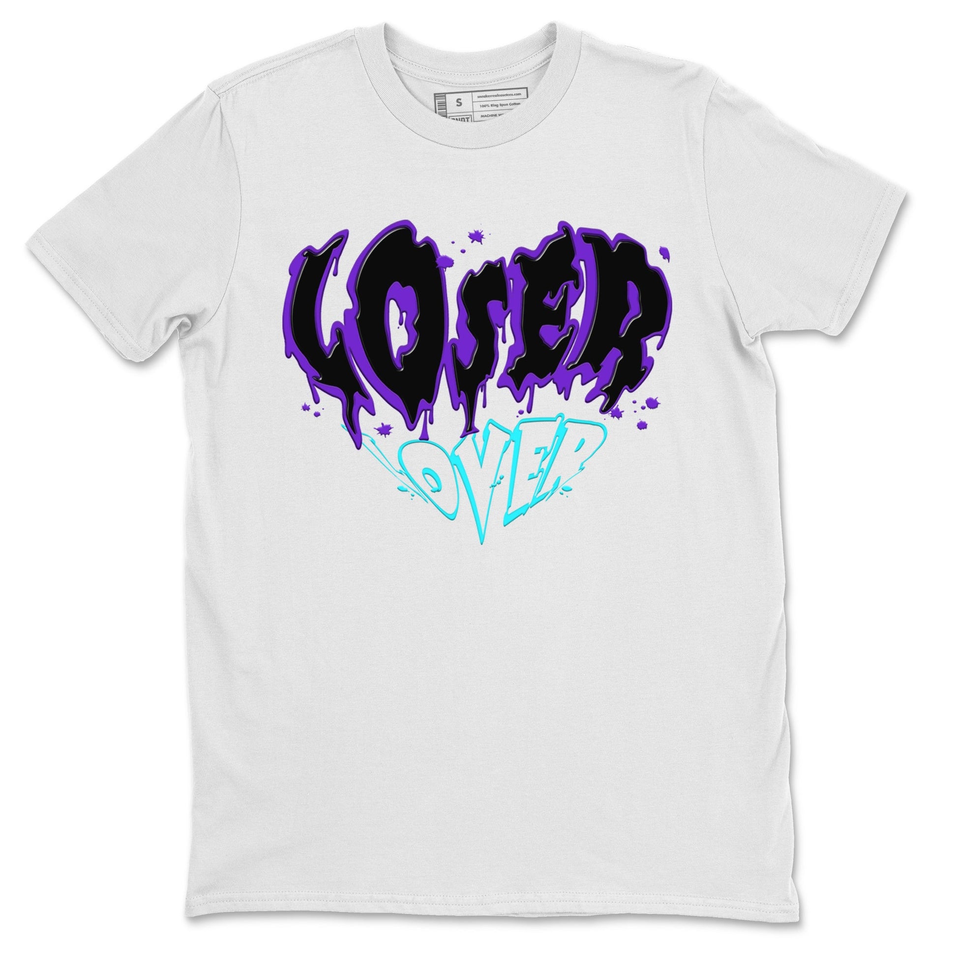 6s Aqua shirt to match jordans Melting Loser Lover sneaker tees Air Jordan 6 Aqua SNRT Sneaker Release Tees Unisex White 2 T-Shirt