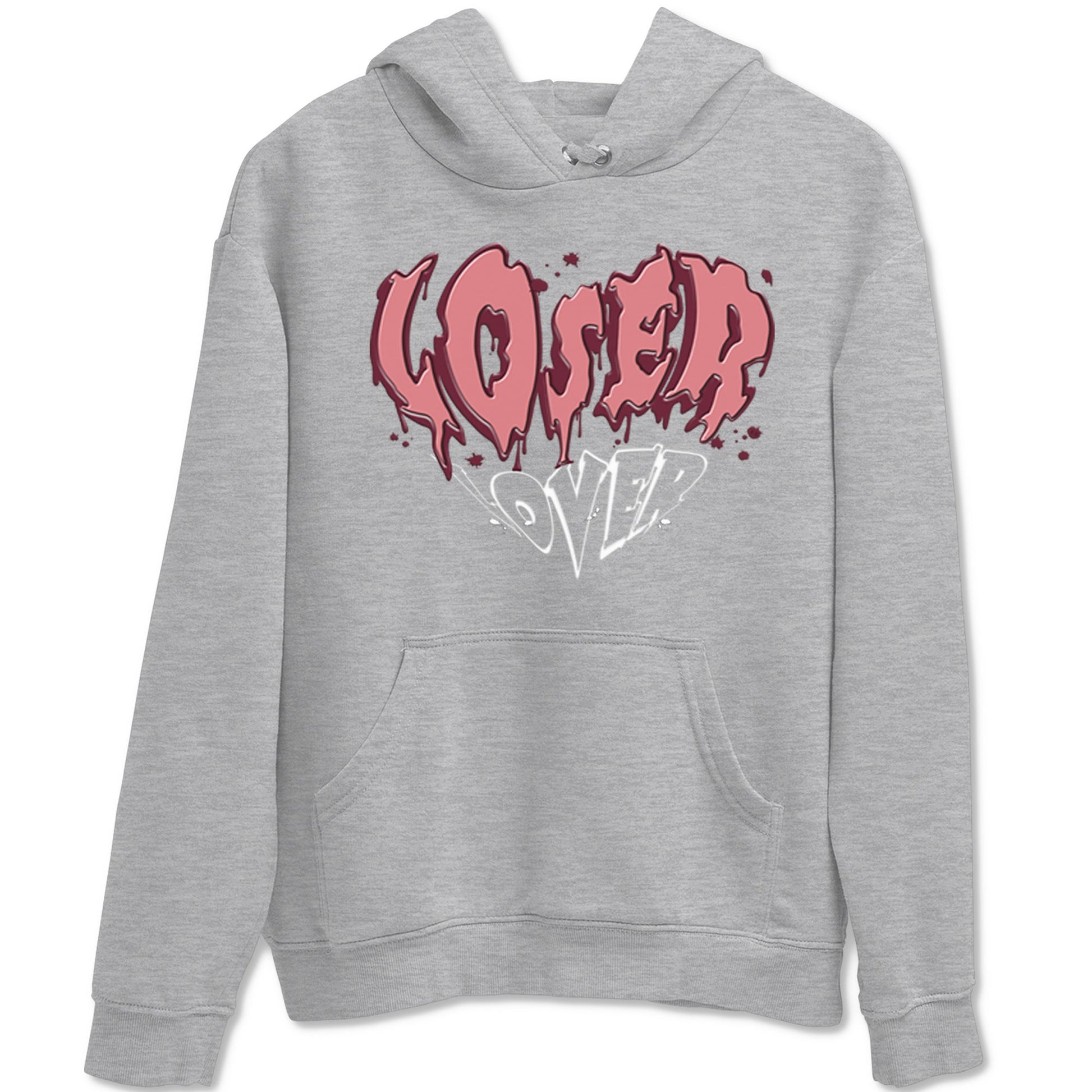 Dunk Valentine's Day shirt to match jordans Melting Loser Lover sneaker tees Dunk Low Valentines Day SNRT Sneaker Release Tees unisex cotton Heather Grey 2 crew neck shirt