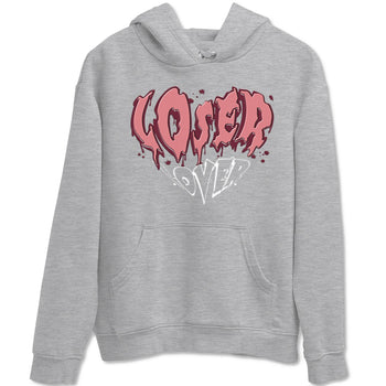 Dunk Valentine's Day shirt to match jordans Melting Loser Lover sneaker tees Dunk Low Valentines Day SNRT Sneaker Release Tees unisex cotton Heather Grey 2 crew neck shirt