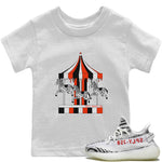 Yeezy 350 Zebra Sneaker Match Tees Merry Go Round Sneaker Tees Yeezy 350 Zebra Sneaker Release Tees Kids Shirts