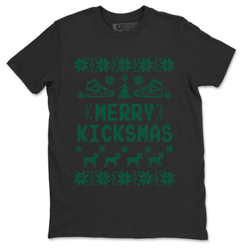 Jordan 1 Gorge Green Sneaker Match Tees Merry Kicksmas Sneaker Tees Jordan 1 Gorge Green Sneaker Release Tees Unisex Shirts