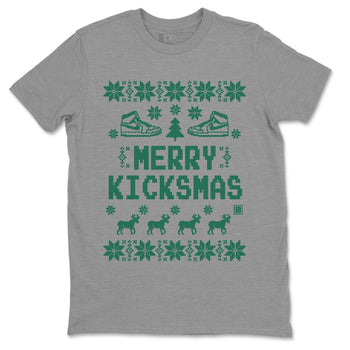 Jordan 1 Gorge Green Sneaker Match Tees Merry Kicksmas Sneaker Tees Jordan 1 Gorge Green Sneaker Release Tees Unisex Shirts