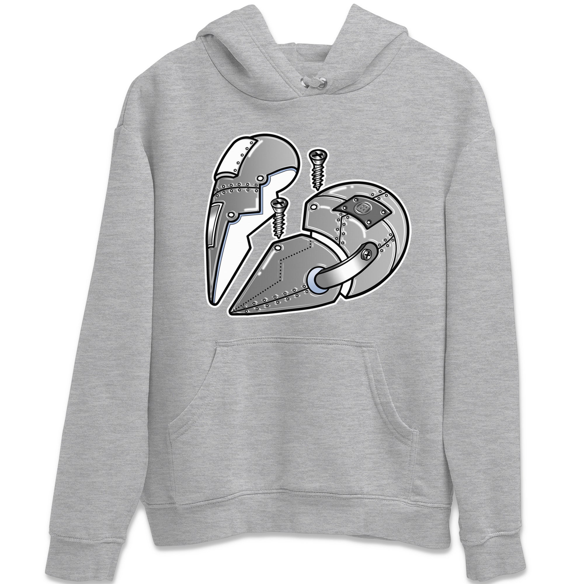 Jordan 6 Cool Grey Sneaker Match Tees Metal Heart Sneaker Tees Jordan 6 Cool Grey Sneaker Release Tees Unisex Shirts