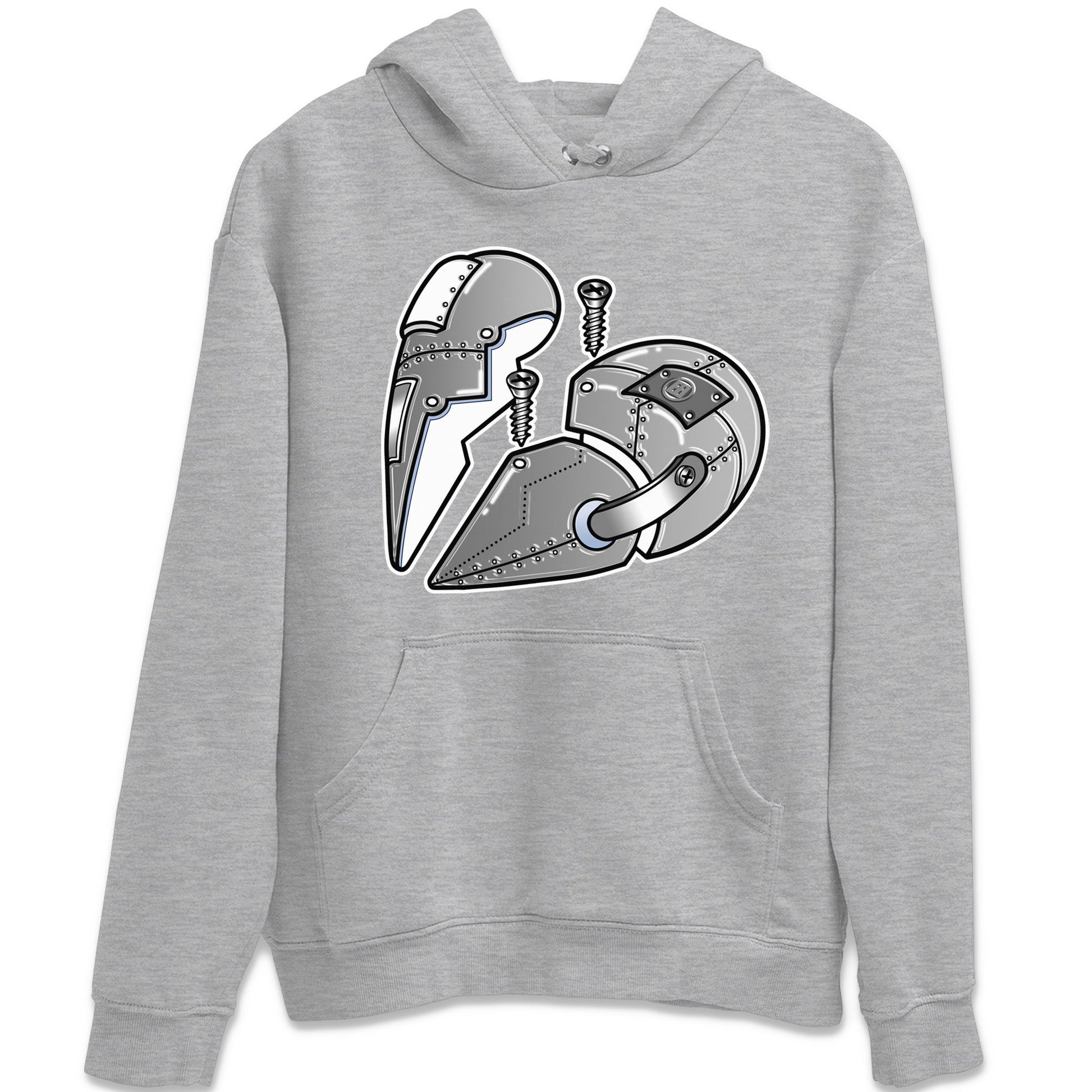 Jordan 6 Cool Grey Sneaker Match Tees Metal Heart Sneaker Tees Jordan 6 Cool Grey Sneaker Release Tees Unisex Shirts
