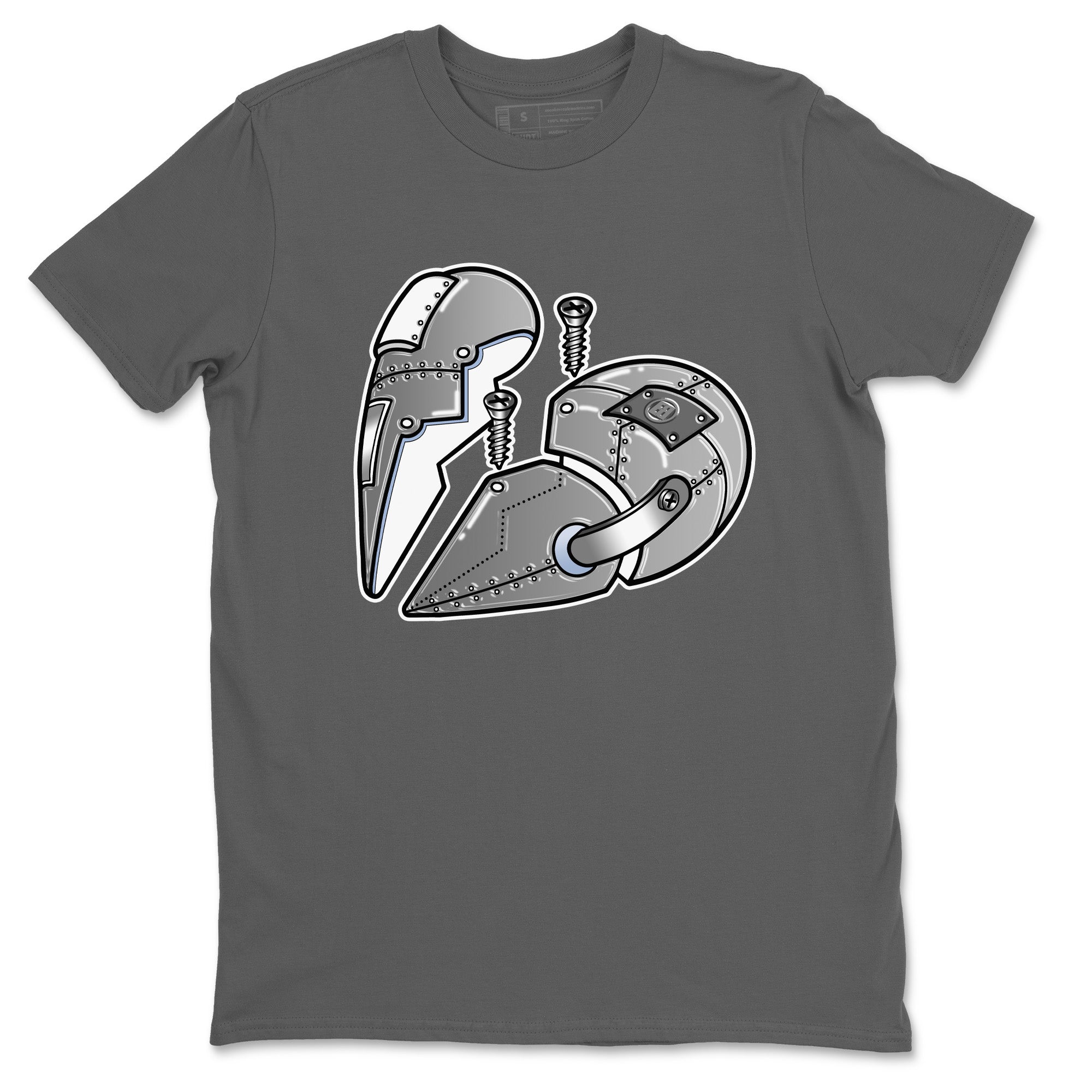 Jordan 6 Cool Grey Sneaker Match Tees Metal Heart Sneaker Tees Jordan 6 Cool Grey Sneaker Release Tees Unisex Shirts