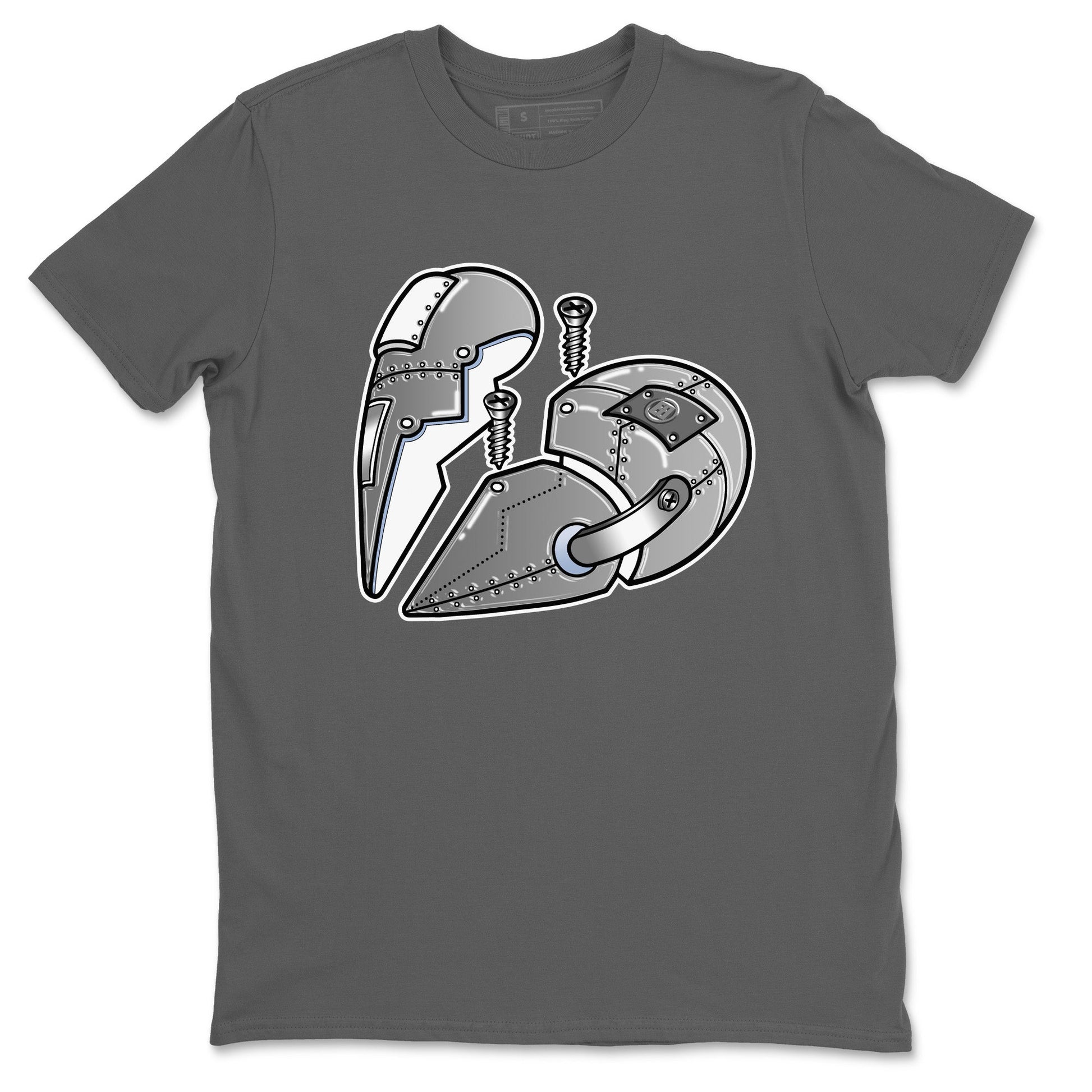 Jordan 6 Cool Grey Sneaker Match Tees Metal Heart Sneaker Tees Jordan 6 Cool Grey Sneaker Release Tees Unisex Shirts