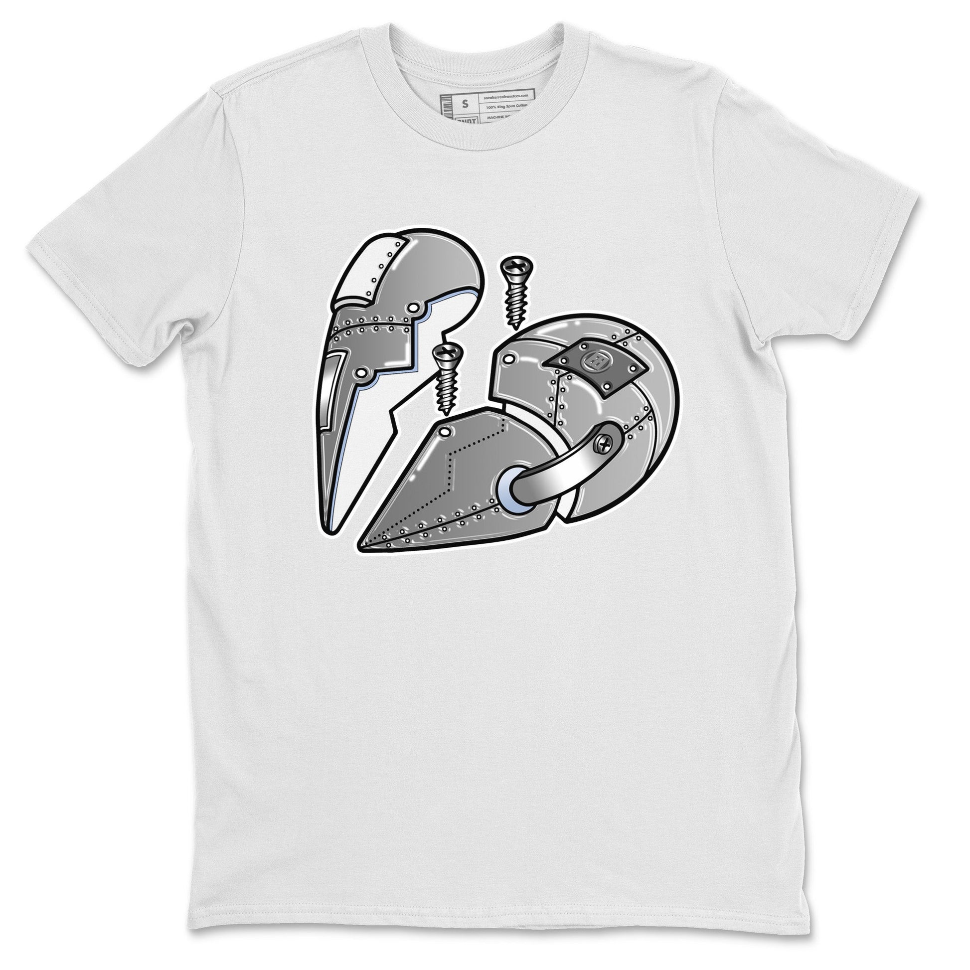 Jordan 6 Cool Grey Sneaker Match Tees Metal Heart Sneaker Tees Jordan 6 Cool Grey Sneaker Release Tees Unisex Shirts
