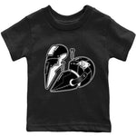 Dunk Panda Sneaker Match Tees Metal Heart Sneaker Tees Dunk Panda Sneaker Release Tees Kids Shirts