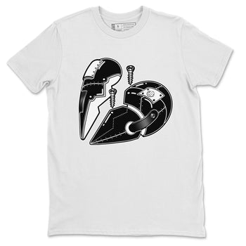Dunk Panda Sneaker Match Tees Metal Heart Sneaker Tees Dunk Panda Sneaker Release Tees Unisex Shirts