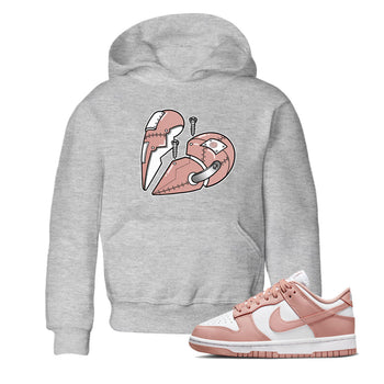 Dunk Low WMNS Rose Whisper shirt to match jordans Metal Heart sneaker tees Dunk Rose Whisper SNRT Sneaker Release Tees Baby Toddler Kids Heather Grey 1 T-Shirt