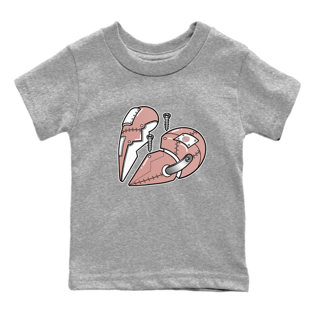 Dunk Low WMNS Rose Whisper shirt to match jordans Metal Heart sneaker tees Dunk Rose Whisper SNRT Sneaker Release Tees Baby Toddler Kids Heather Grey 2 T-Shirt