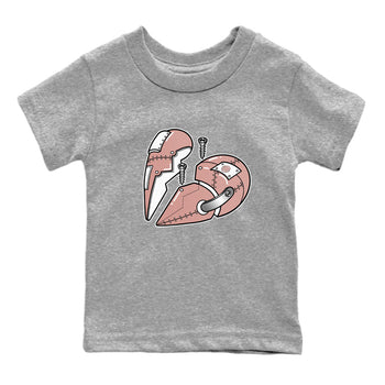 Dunk Low WMNS Rose Whisper shirt to match jordans Metal Heart sneaker tees Dunk Rose Whisper SNRT Sneaker Release Tees Baby Toddler Kids Heather Grey 2 T-Shirt
