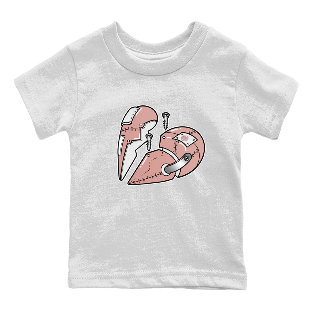 Dunk Low WMNS Rose Whisper shirt to match jordans Metal Heart sneaker tees Dunk Rose Whisper SNRT Sneaker Release Tees Baby Toddler Kids White 2 T-Shirt