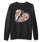 Dunk Low WMNS Rose Whisper shirt to match jordans Metal Heart sneaker tees Dunk Rose Whisper SNRT Sneaker Release Tees Casual Unisex shirts Black 2 T-Shirt