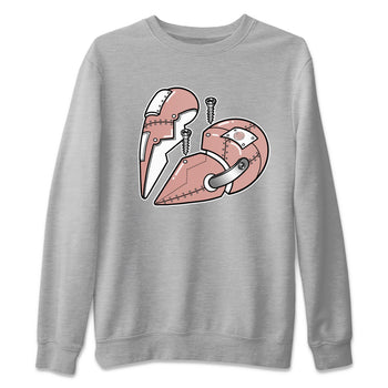 Dunk Low WMNS Rose Whisper shirt to match jordans Metal Heart sneaker tees Dunk Rose Whisper SNRT Sneaker Release Tees Casual Unisex shirts Heather Grey 2 T-Shirt