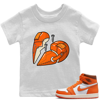 Jordan 1 Starfish Sneaker Match Tees Metal Heart Sneaker Tees Jordan 1 Starfish Sneaker Release Tees Kids Shirts