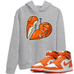 Jordan 1 Starfish Sneaker Match Tees Metal Heart Sneaker Tees Jordan 1 Starfish Sneaker Release Tees Unisex Shirts