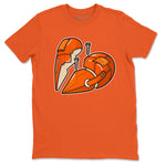 Jordan 1 Starfish Sneaker Match Tees Metal Heart Sneaker Tees Jordan 1 Starfish Sneaker Release Tees Unisex Shirts