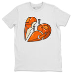 Jordan 1 Starfish Sneaker Match Tees Metal Heart Sneaker Tees Jordan 1 Starfish Sneaker Release Tees Unisex Shirts