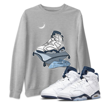 Jordan 6 Midnight Navy Sneaker Match Tees Midnight Shoes Sneaker Tees Jordan 6 Midnight Navy Sneaker Release Tees Unisex Shirts