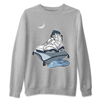 Jordan 6 Midnight Navy Sneaker Match Tees Midnight Shoes Sneaker Tees Jordan 6 Midnight Navy Sneaker Release Tees Unisex Shirts