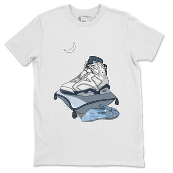 Jordan 6 Midnight Navy Sneaker Match Tees Midnight Shoes Sneaker Tees Jordan 6 Midnight Navy Sneaker Release Tees Unisex Shirts
