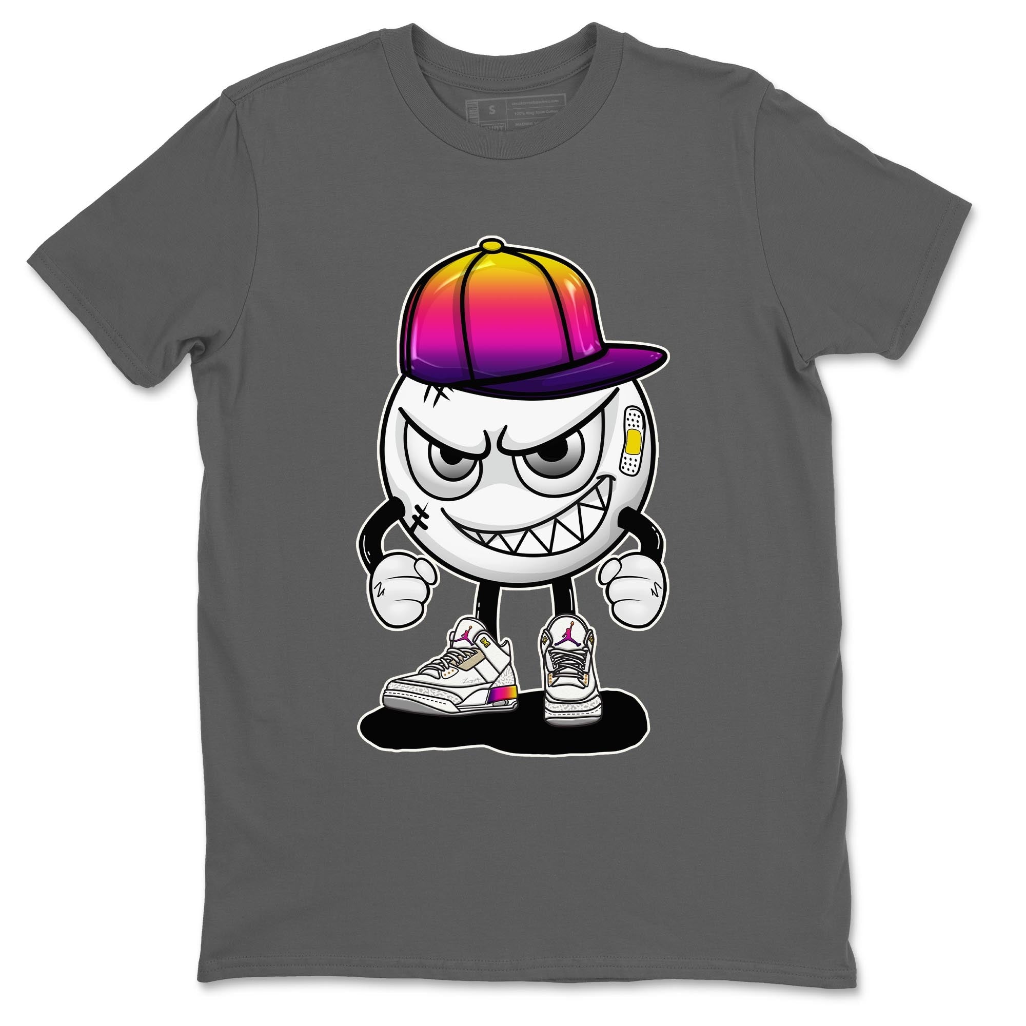 Air Jordan 3 J Balvin shirt to match jordans Mischief sneaker tees Crew Neck Air Jordan 3 X J Balvin SNRT Sneaker Release Tees Unisex Casual Shirts Cool Grey 2 T-Shirt