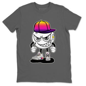 Air Jordan 3 J Balvin shirt to match jordans Mischief sneaker tees Crew Neck Air Jordan 3 X J Balvin SNRT Sneaker Release Tees Unisex Casual Shirts Cool Grey 2 T-Shirt