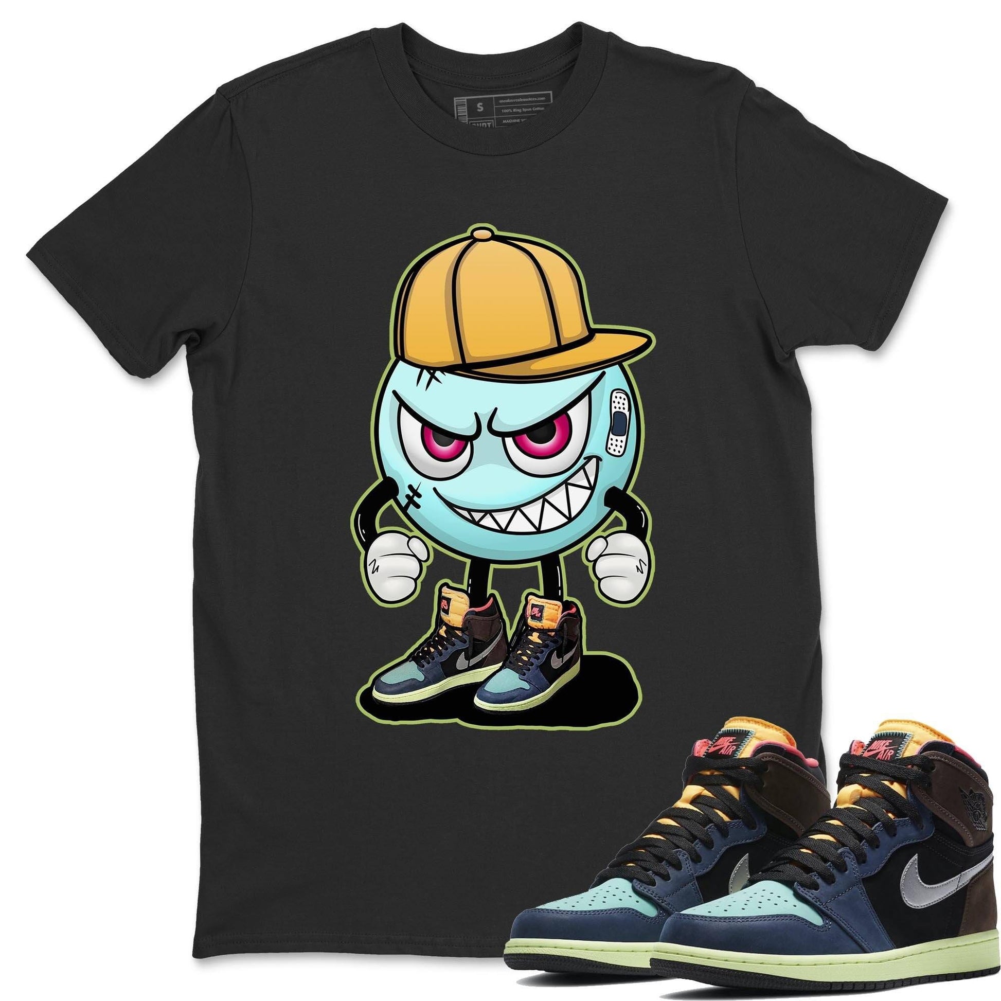 Jordan 1 Bio Hack Sneaker Match Tees Mischief Emoji Sneaker Tees Jordan 1 Bio Hack Sneaker Release Tees Unisex Shirts