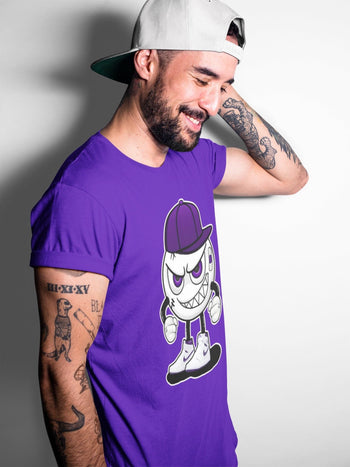 Jordan 1 WMNS Court Purple Sneaker Match Tees Mischief Emoji Sneaker Tees Jordan 1 WMNS Court Purple Sneaker Release Tees Unisex Shirts