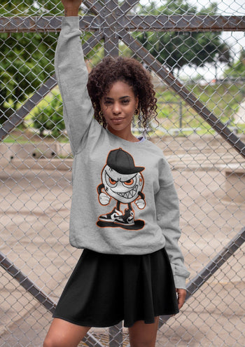 Jordan 1 Electro Orange Sneaker Match Tees Mischief Emoji Sneaker Tees Jordan 1 Electro Orange Sneaker Release Tees Unisex Shirts