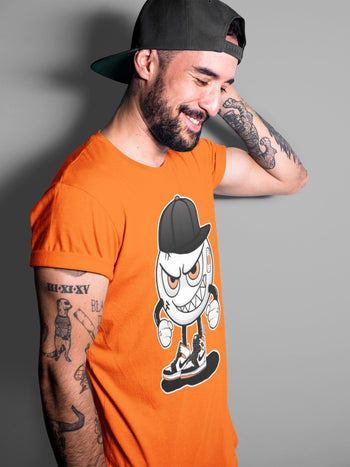 Jordan 1 Electro Orange Sneaker Match Tees Mischief Emoji Sneaker Tees Jordan 1 Electro Orange Sneaker Release Tees Unisex Shirts