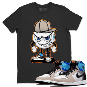 Jordan 1 Prototype Sneaker Match Tees Mischief Emoji Sneaker Tees Jordan 1 Prototype Sneaker Release Tees Unisex Shirts