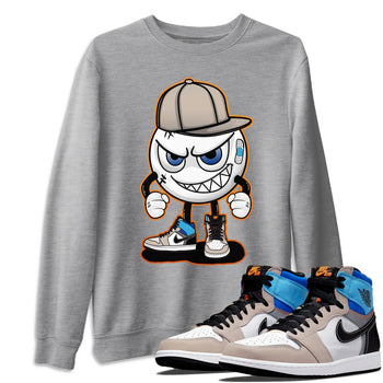 Jordan 1 Prototype Sneaker Match Tees Mischief Emoji Sneaker Tees Jordan 1 Prototype Sneaker Release Tees Unisex Shirts