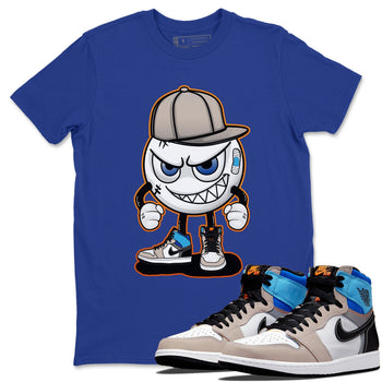 Jordan 1 Prototype Sneaker Match Tees Mischief Emoji Sneaker Tees Jordan 1 Prototype Sneaker Release Tees Unisex Shirts