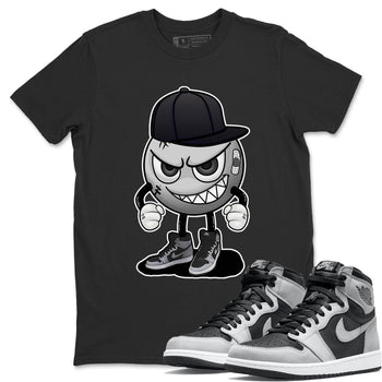 Jordan 1 Shadow 2.0 Sneaker Match Tees Mischief Emoji Sneaker Tees Jordan 1 Shadow 2.0 Sneaker Release Tees Unisex Shirts