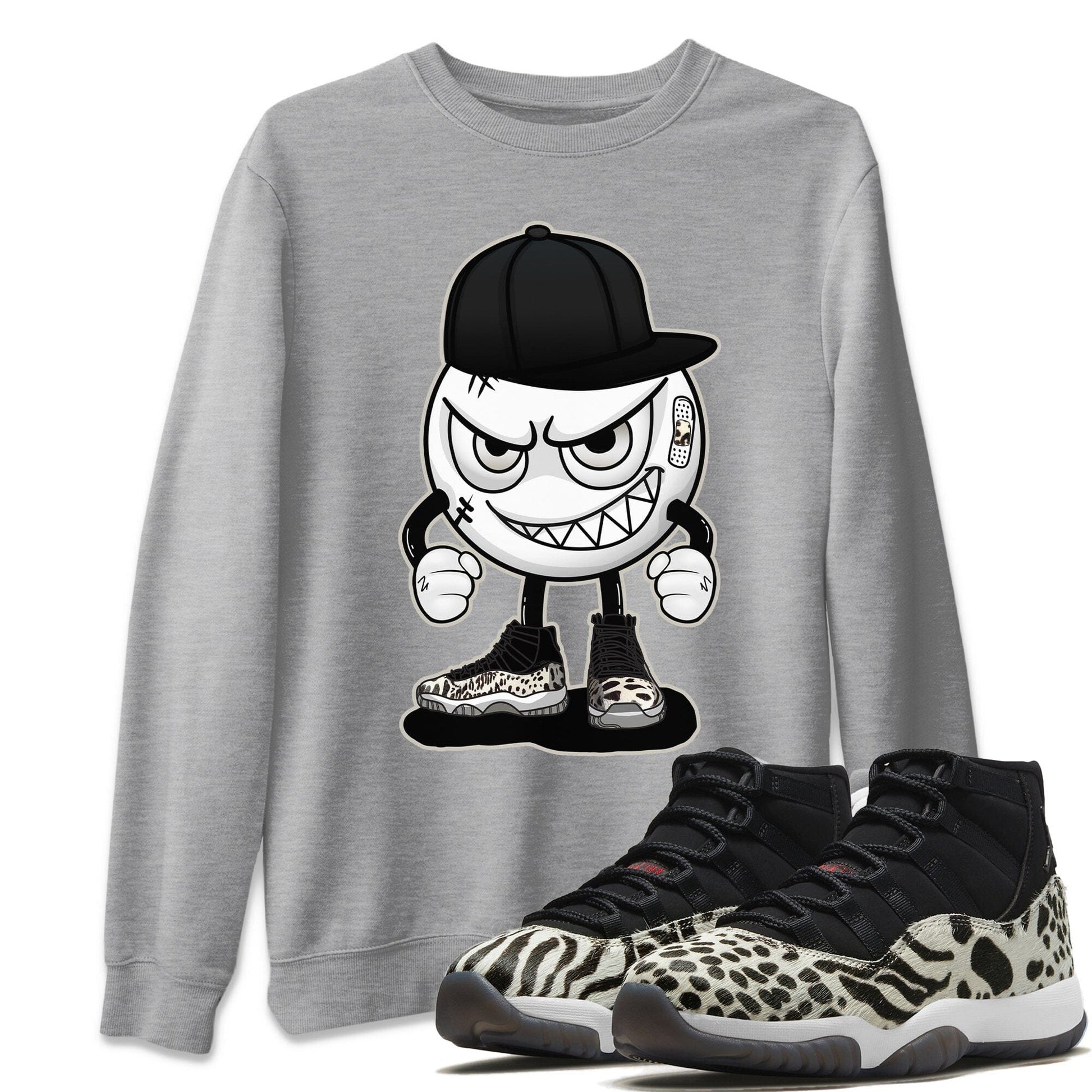 Jordan 11 Animal Instinct Sneaker Match Tees Mischief Emoji Sneaker Tees Jordan 11 Animal Instinct Sneaker Release Tees Unisex Shirts