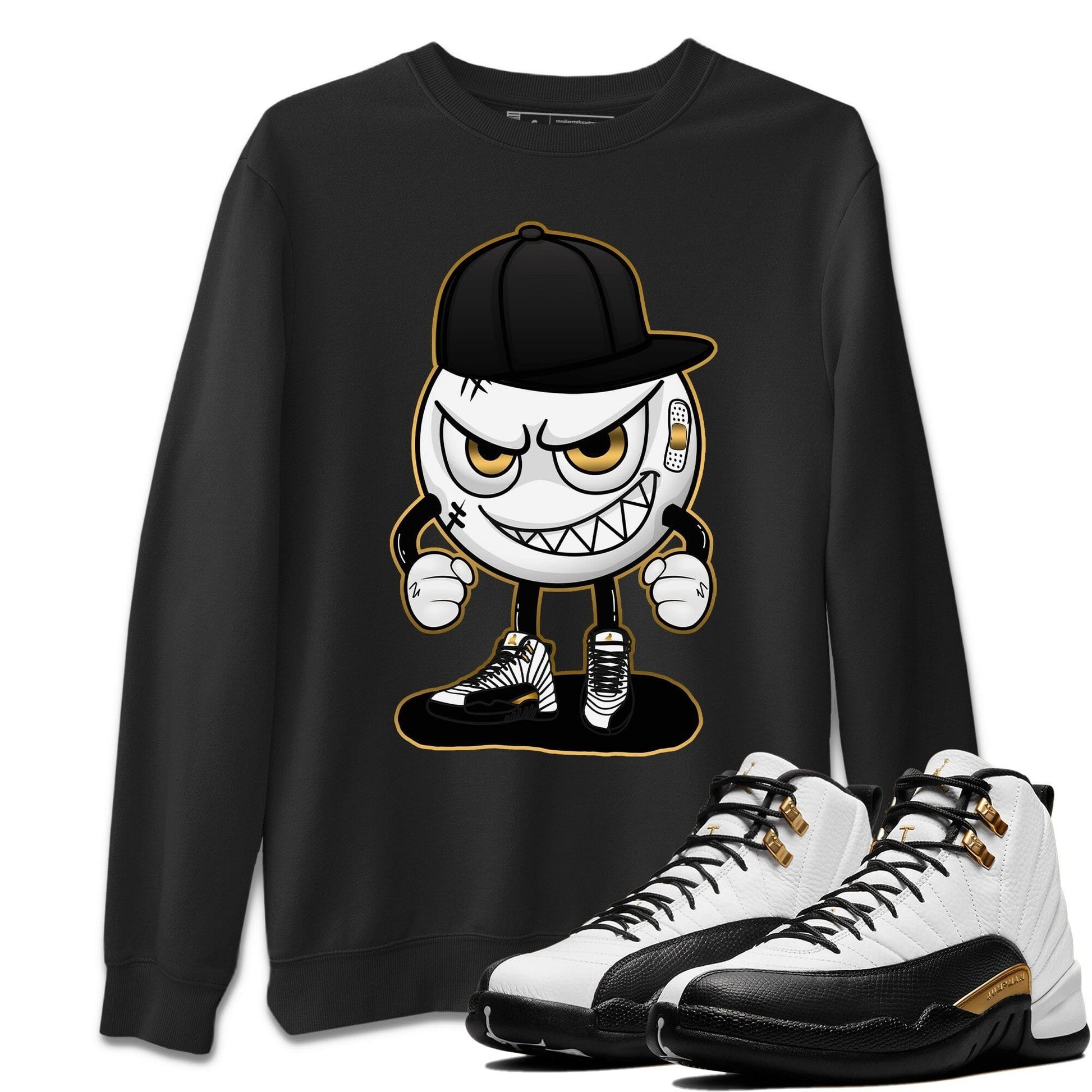 Jordan 12 Royalty Sneaker Match Tees Mischief Emoji Sneaker Tees Jordan 12 Royalty Sneaker Release Tees Unisex Shirts