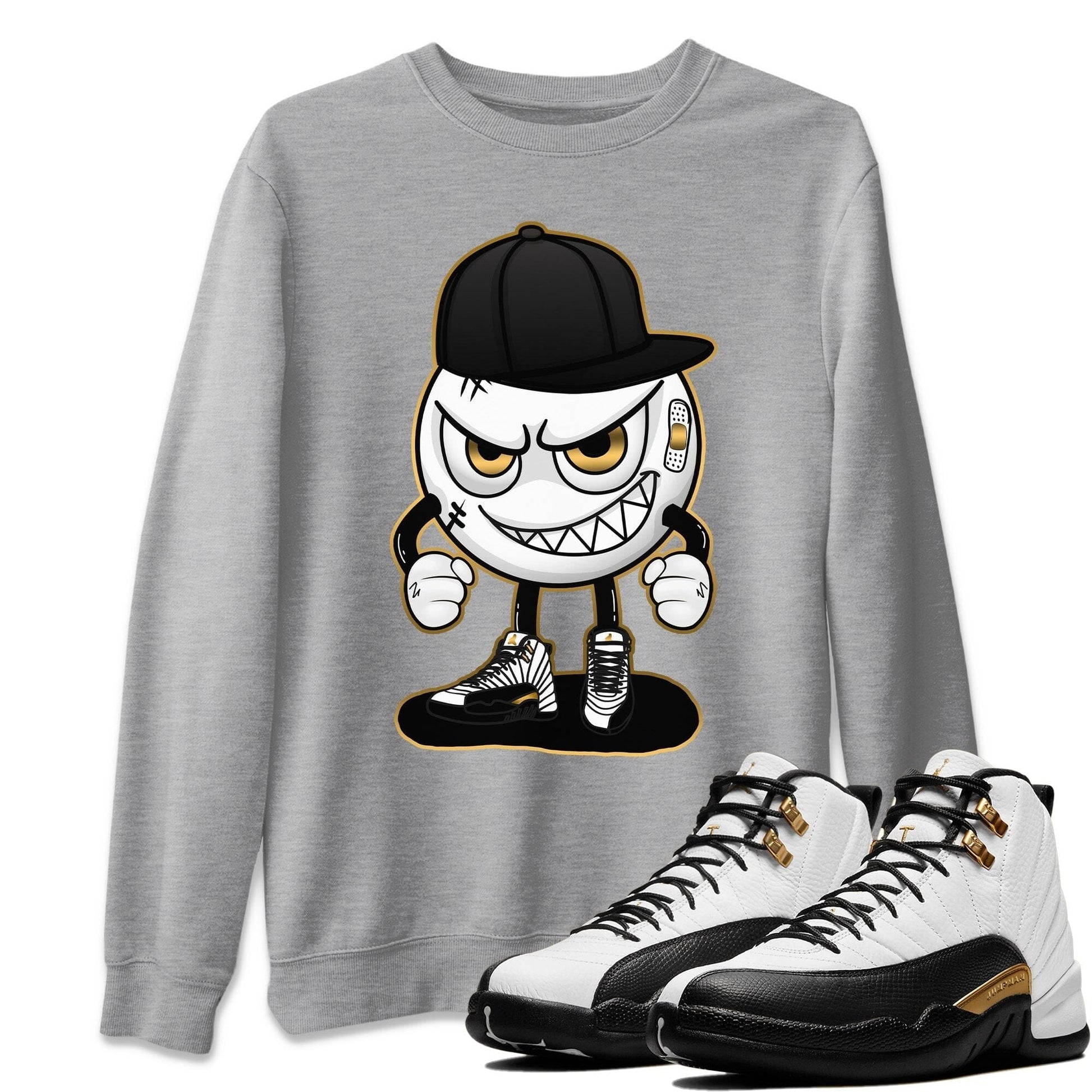 Jordan 12 Royalty Sneaker Match Tees Mischief Emoji Sneaker Tees Jordan 12 Royalty Sneaker Release Tees Unisex Shirts