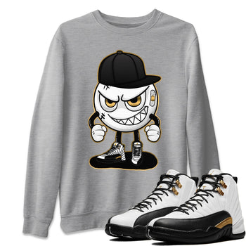 Jordan 12 Royalty Sneaker Match Tees Mischief Emoji Sneaker Tees Jordan 12 Royalty Sneaker Release Tees Unisex Shirts